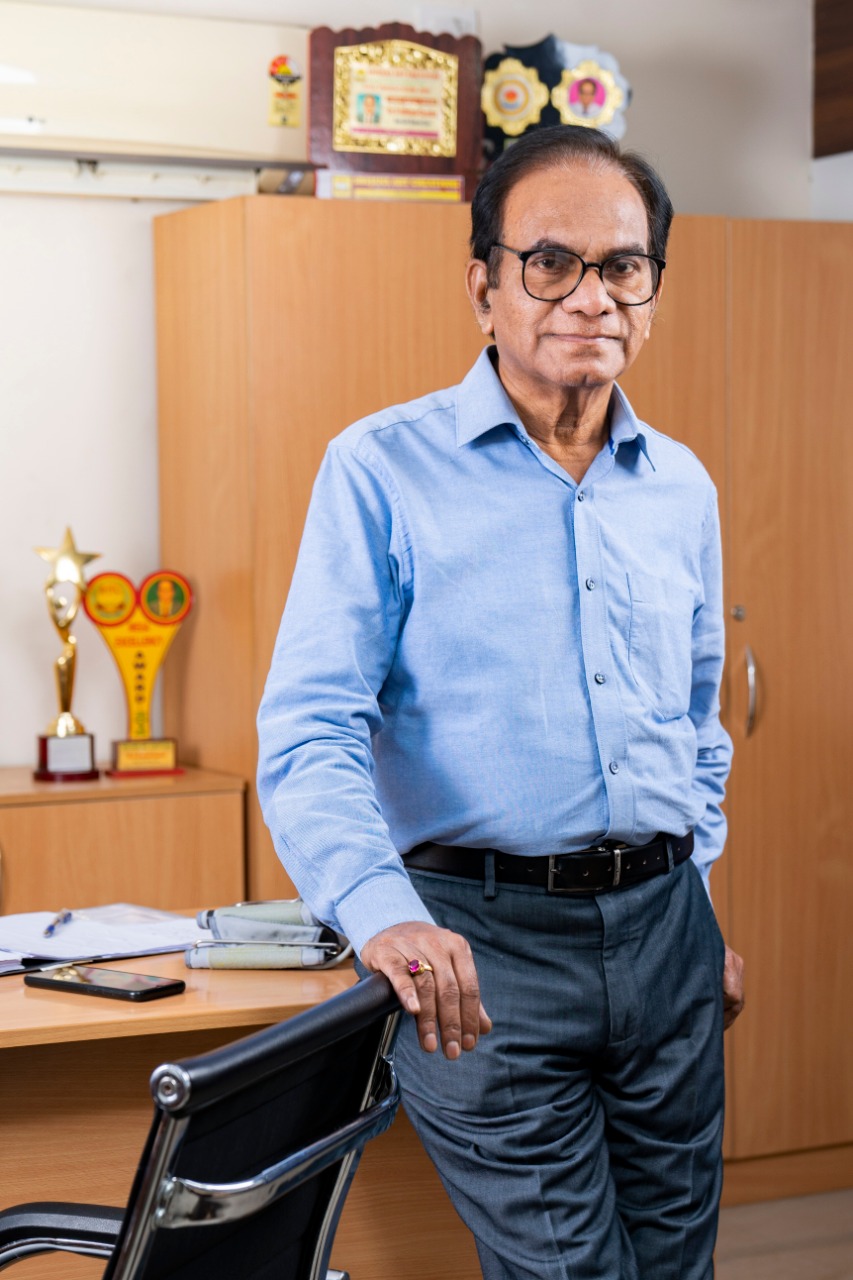 Dr. Subhash Chandar at the New Life Advanced Homeo clinic